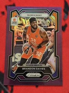 2023-24 Panini Prizm Turkish Airlines EuroLeague #116 Brandon Davies /99 - Picture 1 of 2