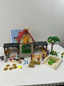 Playmobil Set 4490 Tierhof fast komplett mit Figuren & Tieren TOP - Bild 1 von 10