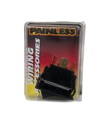 Interruptor basculante con luz verde encendido-apagado-momentáneo sin dolor 80402 Foto 1 de 2