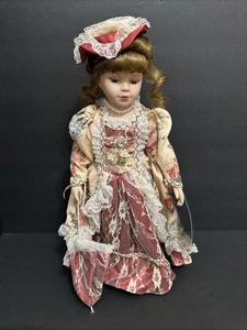 Seymour Mann Porzellan Puppe mit Sonnenschirm Kenner Sammlung mit Box & COA - Bild 1 von 24