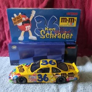 Ken Schrader #36 M&M's/keep back new driver 2000 Pontiac Grand Prix 1:24 - Picture 1 of 4