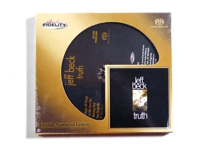 "Jeff Beck "Truth"  Audio Fidelity Hybrid SACD AFZ 269 #1270 New/Sealed OOP Foto 1 de 3
