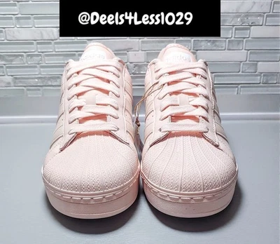 Adidas Superstar XLG Platform Womens Size 8/Kids 7 Icy Pink IG8574 - Image 1 of 4