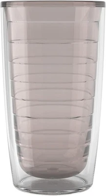 Tervis Clear & Colorful Tabletop Made in USA Double 16 Ounces, River Rock  - Image 1 of 4