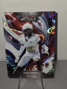 Travis Hunter 2023 Wild Card American Metallix Wild Marble Paint Colorado 1/3 SP - Bild 1 von 12