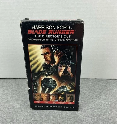 Blade Runner VHS The Director’s Cut 1991 Harrison Ford Ridley Scott - Immagine 1 di 3