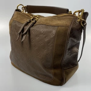 LOUIS VUITTON Odasy PM Monogram Empreinte Leder Schultertasche M40584 Damen - Bild 1 von 10