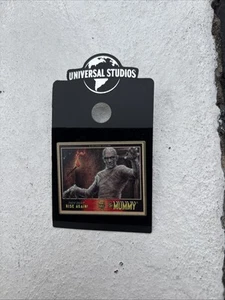 Universal Studios The Mummy Movie Poster Pin Sold Out At Parks - Picture 1 of 3