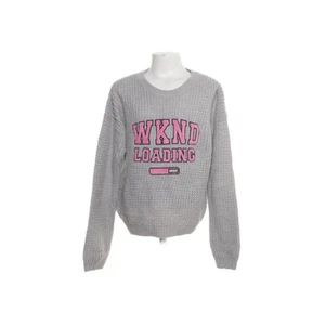 C&A, Strickpullover, Größe: 146/152, Grau, Acryl, Print, Mädchen #GXz - Bild 1 von 5