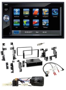 Blaupunkt SD Bluetooth 2DIN MP3 USB Lenkrad Autoradio für Nissan Tida ab 2008 Ti - Bild 1 von 8