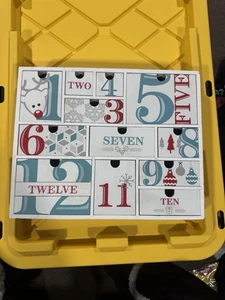 Harry & David 12 Days Of Christmas Advent Schubladen - Bild 1 von 5