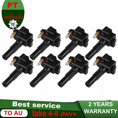8x Ignition Coil 22433-AA421 For SUBARU FORESTER SF EJ205 IMPREZA SALOON EJ205 - Image 1 of 4