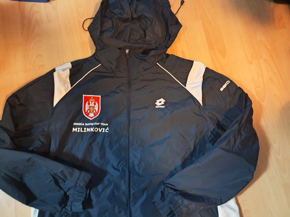 SERBIA  DAVIS CUP JACKET/TRACKSUITE VERY NICE! - Image 1 of 4