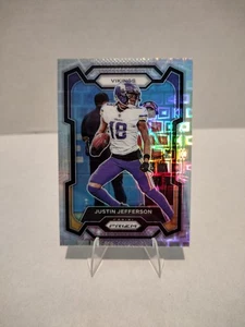 2023 Panini Prizm Justin Jefferson #195 Pandora Prizm 336/400 Minnesota Vikings - Picture 1 of 2
