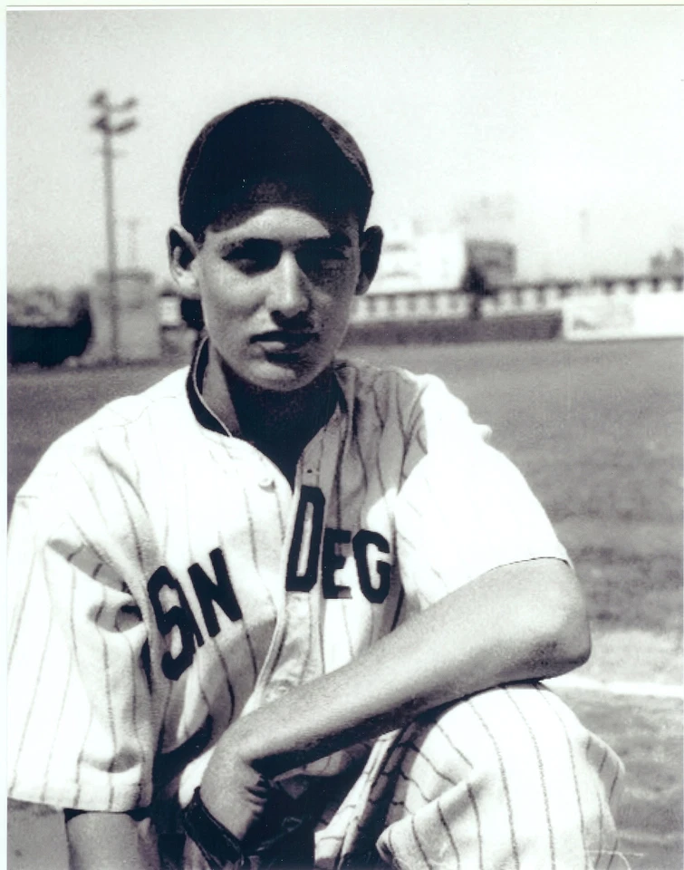 PRIMEROS TED WILLIAMS SAN DIEGO PADRES BOSTON RED SOX FOTO 8X10 PCL BÉISBOL 1937 Foto 1 de 1