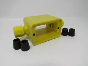 Woodhead Electrical Receptacle Box Single Gang Weatherproof 3000 Series Rubber - Picture 1 of 5