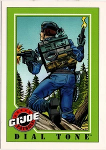 Impel G.I. Joe Series 1 Trading Card #141 • Dial Tone • Hasbro 1991 ARAH - Imagen 1 de 2