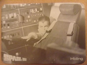 SPACE 1999: PRINTING PLATE: FRONT OF BASE CARD - HIDING - Picture 1 of 1