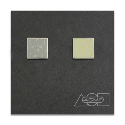 Винтажные «Вопросы и ответы» ACME Studio (?? &!!) Cloisonné запонки новый - Изображение 1 из 2