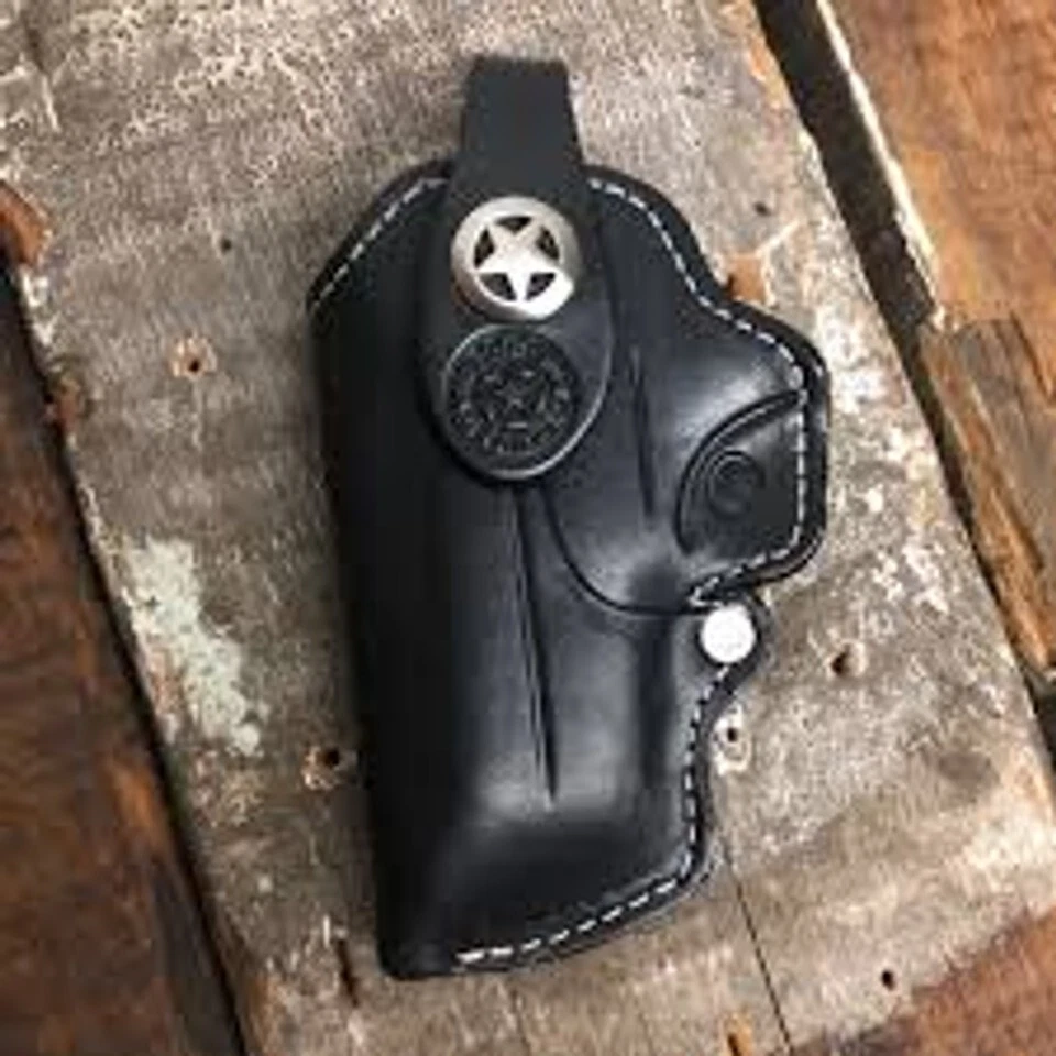 Bond Arms 高级皮革左手 BMT 4.25 英寸夹皮套黑色 — 第 1/1 张图片