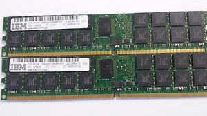4GB (2X2GB) ECC DDR2 533MHz RAM Memory FRU 12R8239 per IBM esever pSeries - Foto 1 di 1
