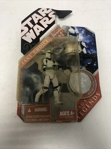 Star Wars Clone Trooper Officer 3.75" Figure 30th Saga Legends 2007 Hasbro Seale - Picture 1 of 2
