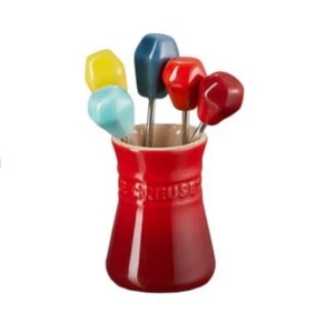 Le Creuset Food Pick Set Red Rainbow Pick New - Picture 1 of 3