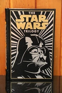 THE STAR WARS TRILOGY George Lucas Deluxe Leather Bound Collectible - Picture 1 of 6