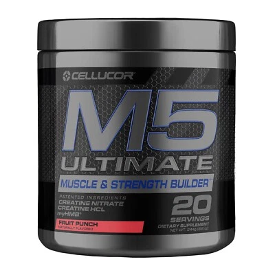 Creatina en polvo Cellucor M5 Ultimate con sabor a ponche de frutas - Envío gratuito Foto 1 de 2