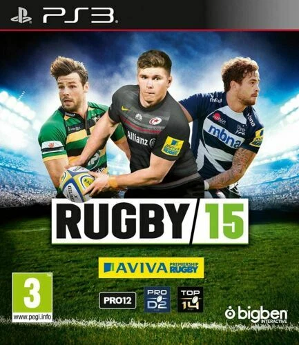 Rugby 15 Playstation 3 PS3 With manual - Image 1 of 1