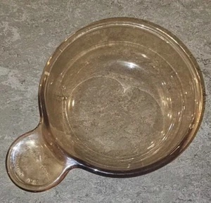 Corning Ware Visions Amber Pyrex Glass GRAB IT BOWL V-150-B - Used - Picture 1 of 3
