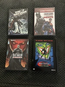 DC Animation DVD Lot -Batman Beyond/Son Of Batman/Superman Batman Enemies/Joker - Imagen 1 de 3