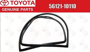 TOYOTA STARLET KP60 Genuine FRONT WEATHERSTRIP SEAL 56121-10110 OEM Japan - Foto 1 di 9