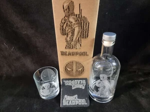 Deadpool decanter box sets can be personalised - Picture 1 of 10