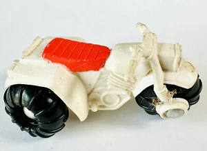 Rare Vintage 1980 Honda 3 Wheeler Toy Hong Kong 3” Toy Orange Seat Sand Tires - Picture 1 of 5