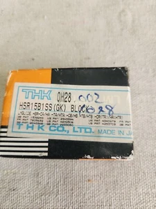 THK HSR15B1SS (GK) block. Made in Japan. New item in factory packaging. - Picture 1 of 2