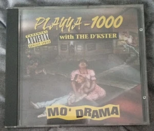 PLAYYA 1000 W/THE D'KSTER - "MO' DRAMA" (RARE '94 OG PRESSING OKLAHOMA G-FUNK) - Picture 1 of 4