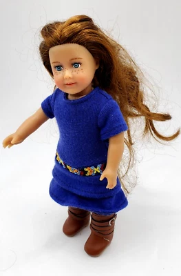 2013 American Girl Saige Copeland  Sage Mini 6" Doll Girl Of The Year - Image 1 of 4