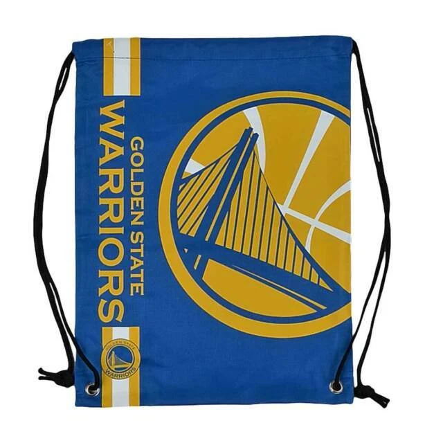 Forever Collectibles Official NBA Golden State Warriors Stephen Curry Drawstring Backpack