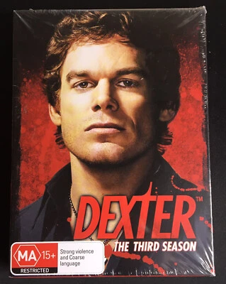 Dexter Complete Season 3 Box Set DVD (2007) Region 4 | Brand New Sealed - Image 1 of 2
