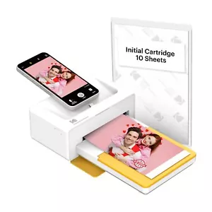 Kodak Dock Plus Photo Printer 10 Sheets Multi Color Bluetooth Instant Printing - Picture 1 of 8