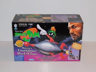 1996 PLAYMATES SPACE JAM - MARVIN’S COUNTDOWN ROCK-O-TRON PLAYSET - NEW NIB MIB - Image 1 of 4