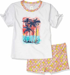 Tommy Bahama Girls Rashguard Swim Set Size 2T 3T 4T 4 5 6 6X 7 8 10 12 14 16 - Picture 1 of 1