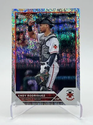 2023 Topps Pro Debut #PD-81 ENDY RODRIGUEZ | Sparkle Foil /175 - Image 1 of 2