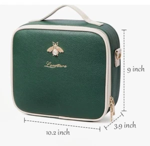 LACATTURA Reise Kosmetiktasche, Zugkoffer Organizer für Kosmetik, Pinsel usw. - Bild 1 von 19