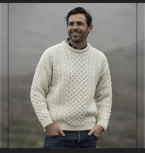 mens ivory sweater