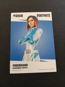 Firebrand #208 Carte Collection Fortnite Basic - Imagen 1 de 2