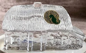 Waterford Crystal 3.5" Irish Village Cottage Wedge Cut Figurine # 40030295 boxed - Picture 1 of 1