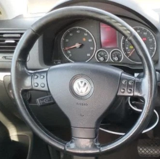 Airbag volante conductor Volkswagen Jetta LH 2005-2007 OEM Foto 1 de 4