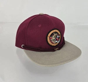 Findlay Hat Snapback "Fearless" RARE Ltd. Edition Rope Logo Maroon Red EUC Cap - Picture 1 of 7